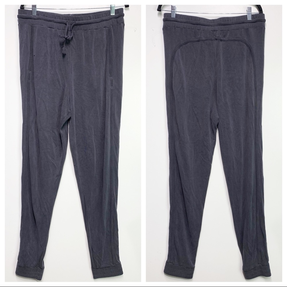 NEW Free People Back Into It Jogger in Black - Picture 3 of 6